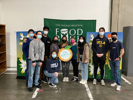 Volunteering at the LA Regional Food Bank